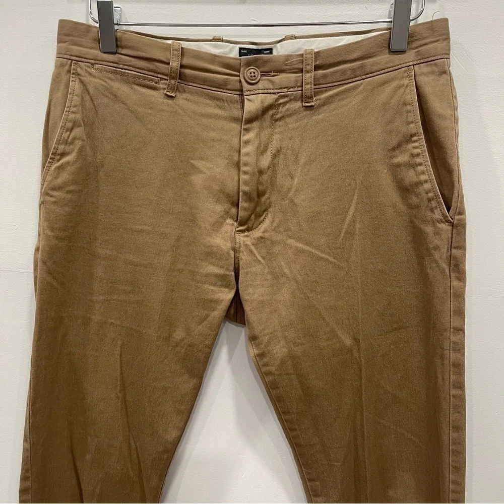 J. Crew 484 Slim-Fit Stretch Chino Pants Men’s W30 L32 Tan Cotton
